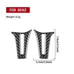 Adesivi per volante per Mercedes-Benz Classe G W463, 2 pezzi/set