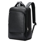 Bopai 61-123311 Zaino per laptop da lavoro in pelle bovina di grande capacità a primo strato, 61-123311