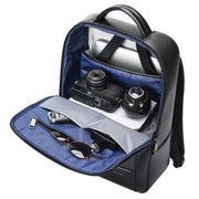 Bopai 61-123311 Zaino per laptop da lavoro in pelle bovina di grande capacità a primo strato, 61-123311