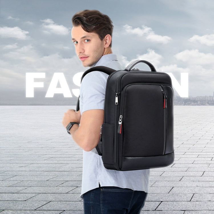 Bopai 751-006641A Zaino da lavoro impermeabile antifurto per laptop di grande capacità, 751-006641A
