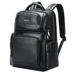 Zaino in pelle bovina con porta USB e Type-C 45x40x21cm