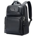 Zaino in pelle bovina con porta USB e Type-C 45x40x21cm
