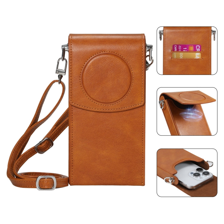 Borsa custodia organizer in pelle per Apple Vision Pro