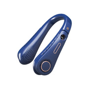 F11 Ventilatore da collo sospeso senza lama con display digitale rotante con ricarica USB portatile