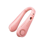 Ventilatore da collo senza lama con display digitale rotante