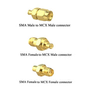 Giunto rotante dell'antenna con connettore coassiale ad alta frequenza, SMA Male To MCX Male, SMA Female To MCX Male, SMA Female To MCX Female