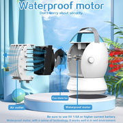 CF-009 USB Touch Spray Umidificazione Ventilatore per aria condizionata Raffreddatore d'aria per ufficio desktop, CF-009