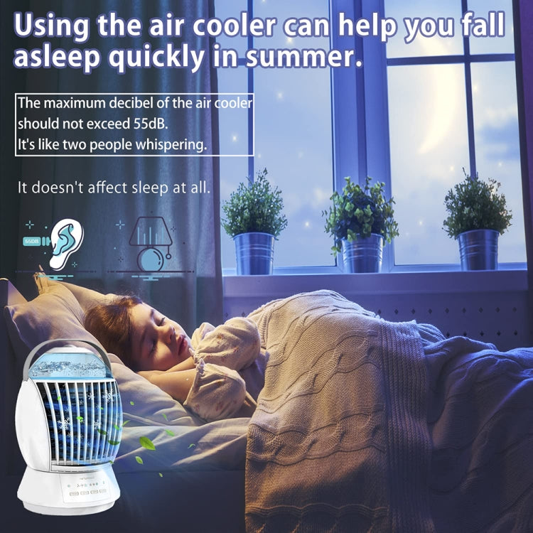 Ventilatore umidificatore portatile USB CF-009 4 in 1