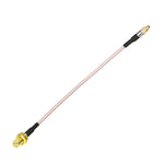 Cavo prolunga coassiale RG316 SMA a MMCX 15 cm