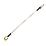 Cavo prolunga coassiale RG316 SMA a MMCX 15 cm