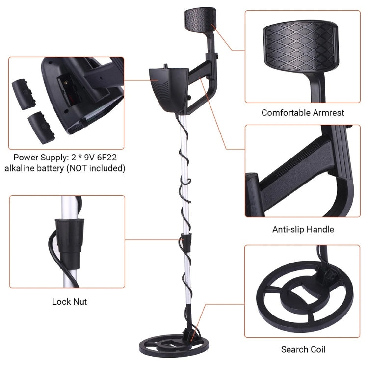 Metal Detector per Caccia al Tesoro con Display LCD