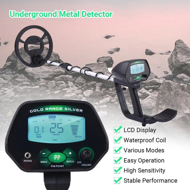 Metal Detector per Caccia al Tesoro con Display LCD