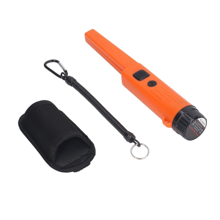 Mini rilevatore di aste di posizionamento in metallo portatile impermeabile, Orange, Black