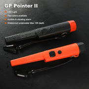 Mini rilevatore di aste di posizionamento in metallo portatile impermeabile, Orange, Black