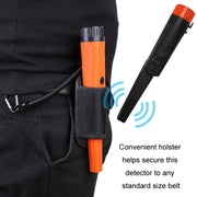 Mini rilevatore di aste di posizionamento in metallo portatile impermeabile, Orange, Black