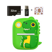 Stampante termica per bambini con fotocamera da stampa istantanea HD 1080P da 2,4 pollici con scheda TF 32G
