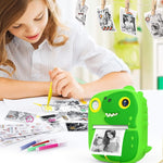 Stampante termica per bambini con fotocamera 1080P 2,4"
