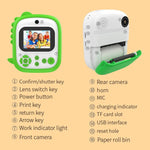 Stampante termica per bambini con fotocamera 1080P 2,4"