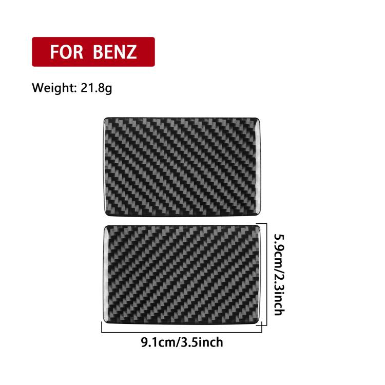 Adesivo posacenere per portiera posteriore per Mercedes-Benz Classe G W463, 2 pezzi/set