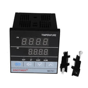 SINOTIMER MC701 Ingresso universale Custodia corta PID Regolatore di temperatura intelligente Misuratore Riscaldamento Raffreddamento Relè SSR Uscita a stato solido, MC701