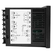 SINOTIMER MC701 Ingresso universale Custodia corta PID Regolatore di temperatura intelligente Misuratore Riscaldamento Raffreddamento Relè SSR Uscita a stato solido, MC701