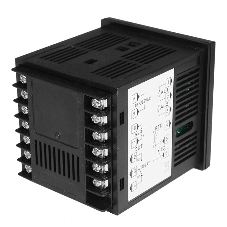SINOTIMER MC701 Ingresso universale Custodia corta PID Regolatore di temperatura intelligente Misuratore Riscaldamento Raffreddamento Relè SSR Uscita a stato solido, MC701