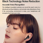 Hishell Y113 Auricolari wireless con traduttore vocale Bluetooth