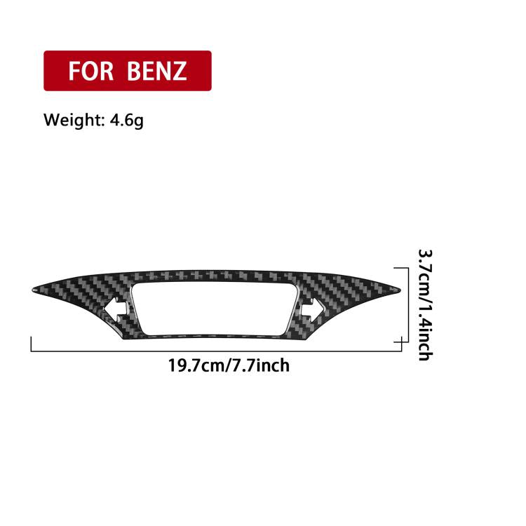 Adesivi decorativi per la strumentazione della Mercedes-Benz Classe G W463