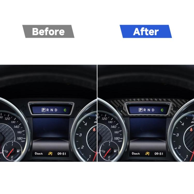 Adesivi decorativi per la strumentazione della Mercedes-Benz Classe G W463
