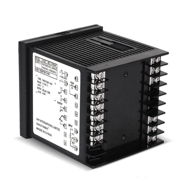 SINOTIMER XY507 Strumento di controllo intelligente della temperatura Relè di riscaldamento PID a guscio corto Uscita a stato solido SSR, XY507
