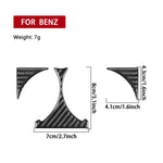 Per Mercedes-Benz Classe G W463 3 pezzi / Set Adesivo Portabicchiere Scarico Posteriore