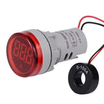 Amperometro digitale LED 22mm 220V AC 0-100A ST16A