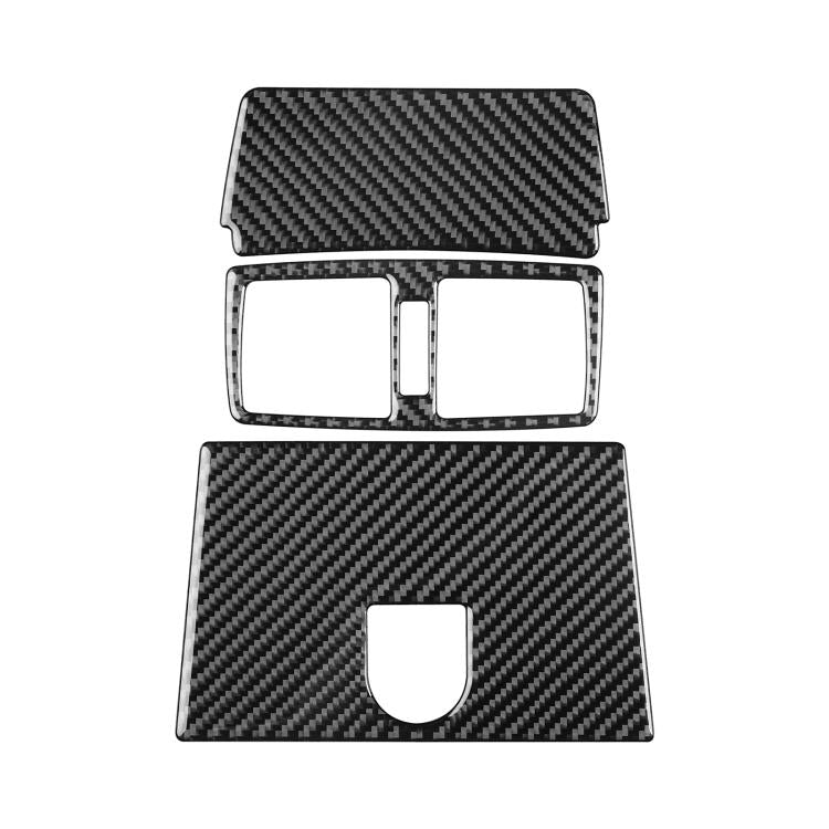 Set di 3 adesivi per bocchette d'aria centrali posteriori per Mercedes-Benz Classe G W463