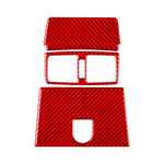 Set di 3 adesivi per bocchette d'aria centrali posteriori per Mercedes-Benz Classe G W463