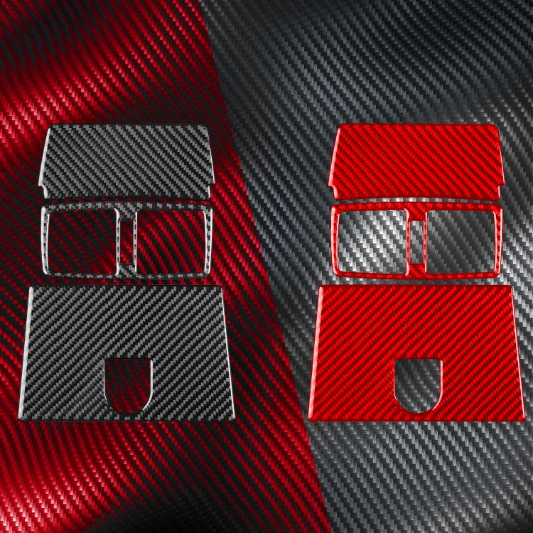 Set di 3 adesivi per bocchette d'aria centrali posteriori per Mercedes-Benz Classe G W463