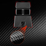 Set di 3 adesivi per bocchette d'aria centrali posteriori per Mercedes-Benz Classe G W463