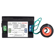 SINOTIMER SPM003 AC LED Voltmetro digitale Misuratore di fattori di frequenza Monitor di potenza, AC80-300V 100A, AC200-450V 100A