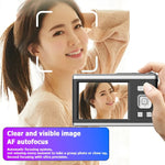 Fotocamera digitale 60MP 4K HD con doppio schermo