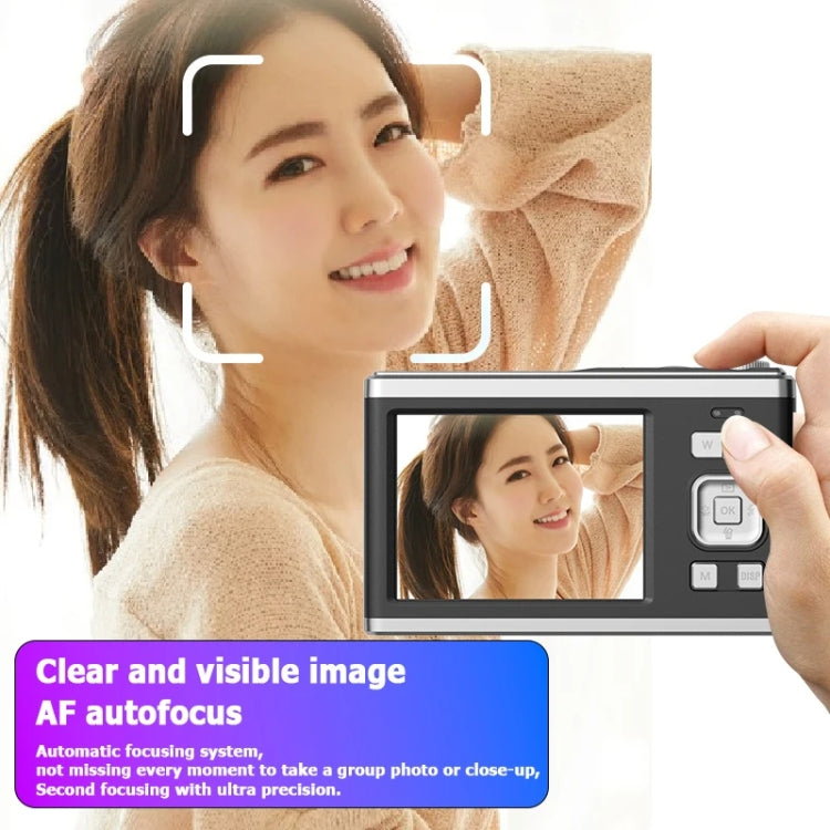 Fotocamera digitale 60MP 4K HD con doppio schermo