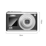Fotocamera digitale 60MP 4K HD con doppio schermo