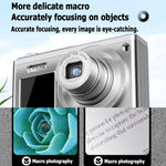 Fotocamera digitale 60MP 4K HD con doppio schermo