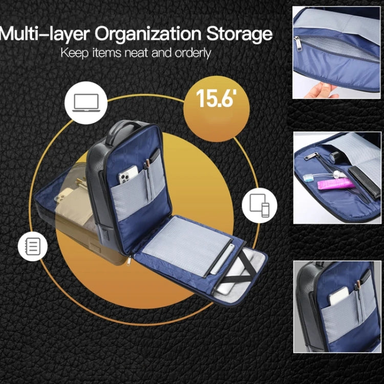 Zaino impermeabile Bopai con porta USB e Type-C