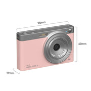 Fotocamera HD da 50 MP Fotocamera autoscatto video 4K retrò Vlog, Black, Pink, White