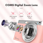 Fotocamera HD 50 MP con video 4K e autoscatto