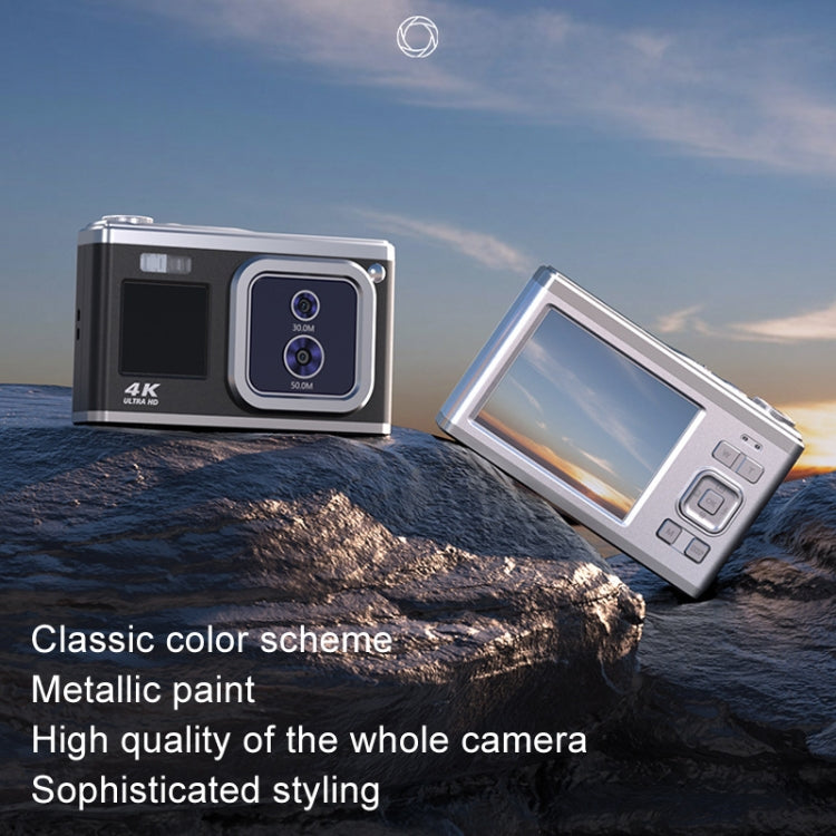 Fotocamera digitale 4K HD doppio obiettivo 50 MP