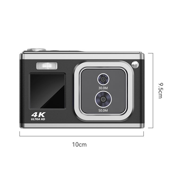 Fotocamera digitale 4K HD doppio obiettivo 50 MP