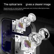 Fotocamera digitale ottica a doppio obiettivo 4K HD Fotocamera selfie a doppio schermo da 50 MP, senza memoria, Black, White, Silver