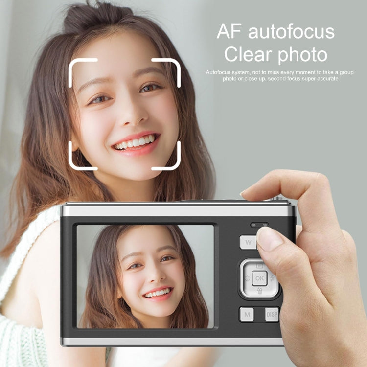 Fotocamera digitale 4K HD doppio obiettivo 50 MP