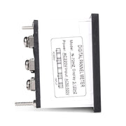 SINOTIMER N-72HZ Indicatore del segnale di frequenza CA Giradischi quadrato LED Misuratore di frequenza digitale, N-72HZ