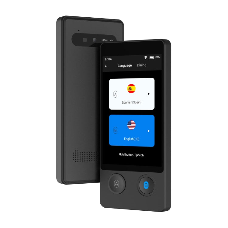 Hishell W12 144 lingue Traduttore vocale AI Traduttore per fotocamera intelligente Dialogo offline Traduzione reciproca in tempo reale, W12